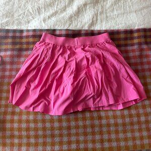 Alo Yoga Varsity Tennis Skirt - Pink, size small